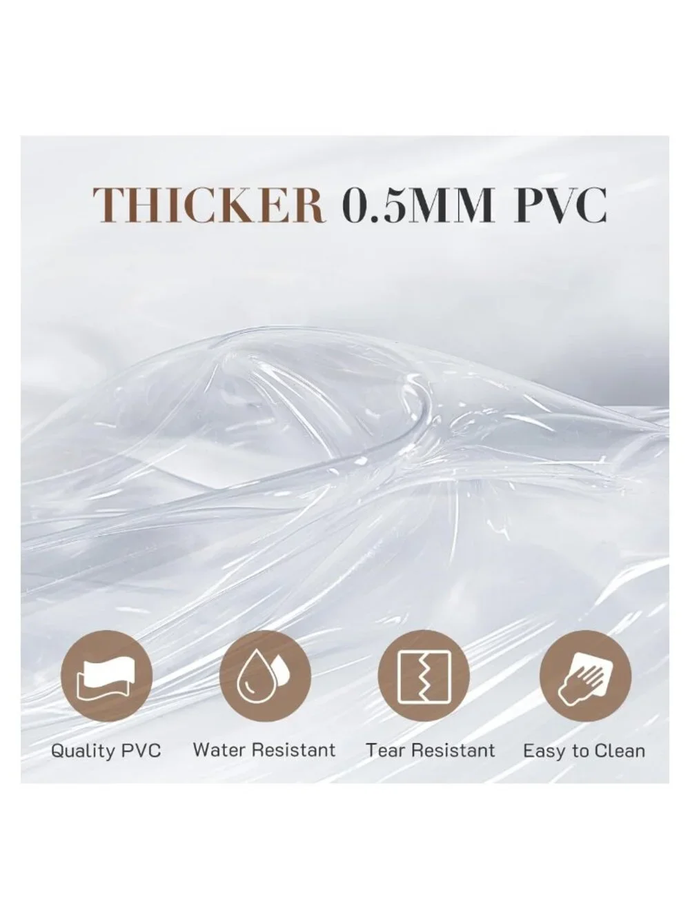 Mini Clear Backpack PVC Water Resistant Anti-Theft for Stadium Concert